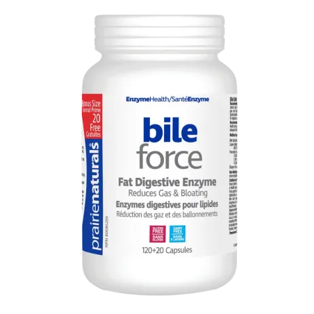 Prairie Naturals Bile-Force Bile Salts with Lipase 120 Capsules | 每天不同折扣, 全网最低价格 | 种类齐全的保健品店铺 VITASHOP, 只有你想不到, 没有你买不到 !