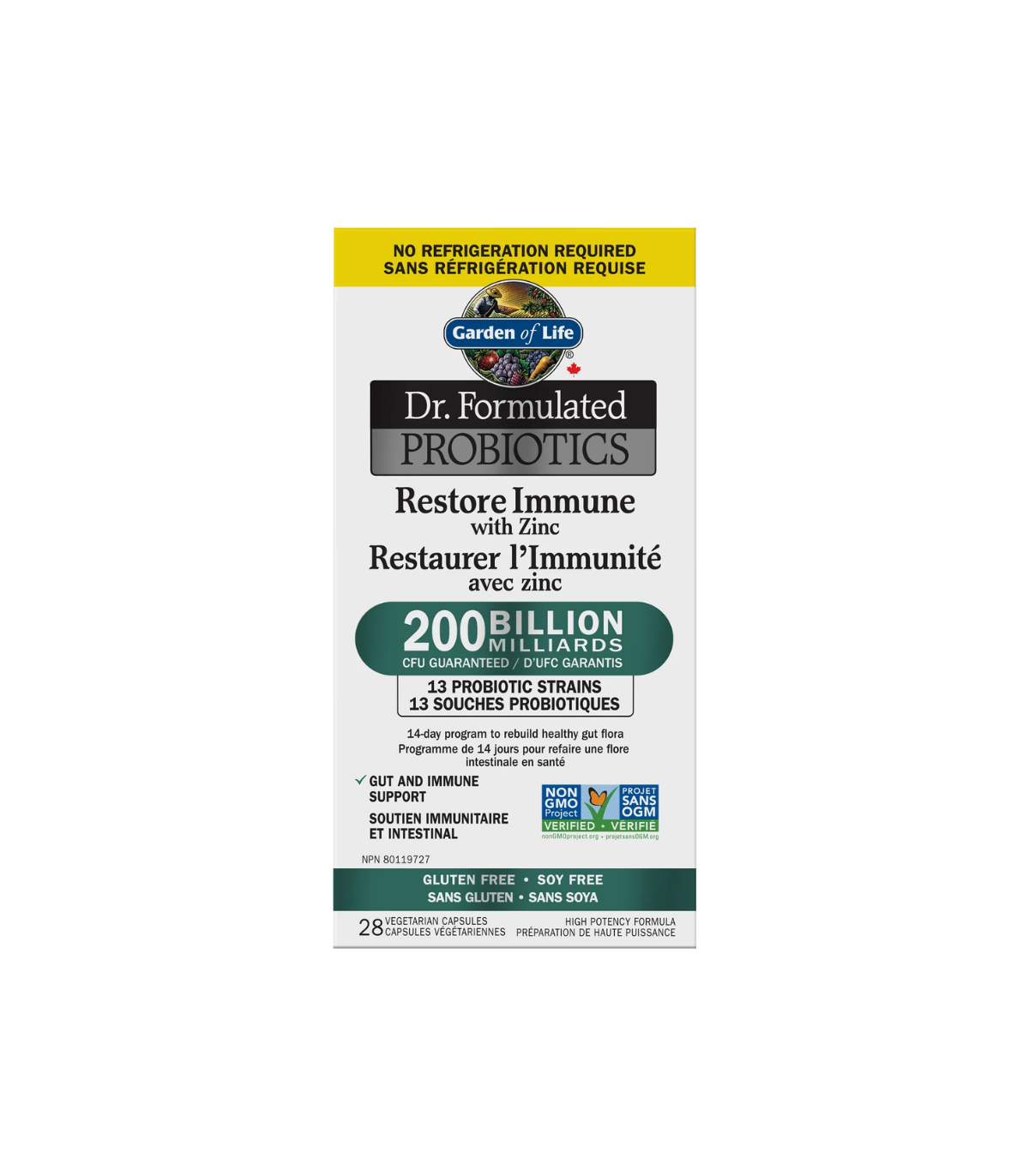 Garden of Life Dr. Formulated Probiotics Once Daily Ultra 90B CS 30 Vegi Capsules | Everyday Lowest Price, Daily Deals | VITASHO