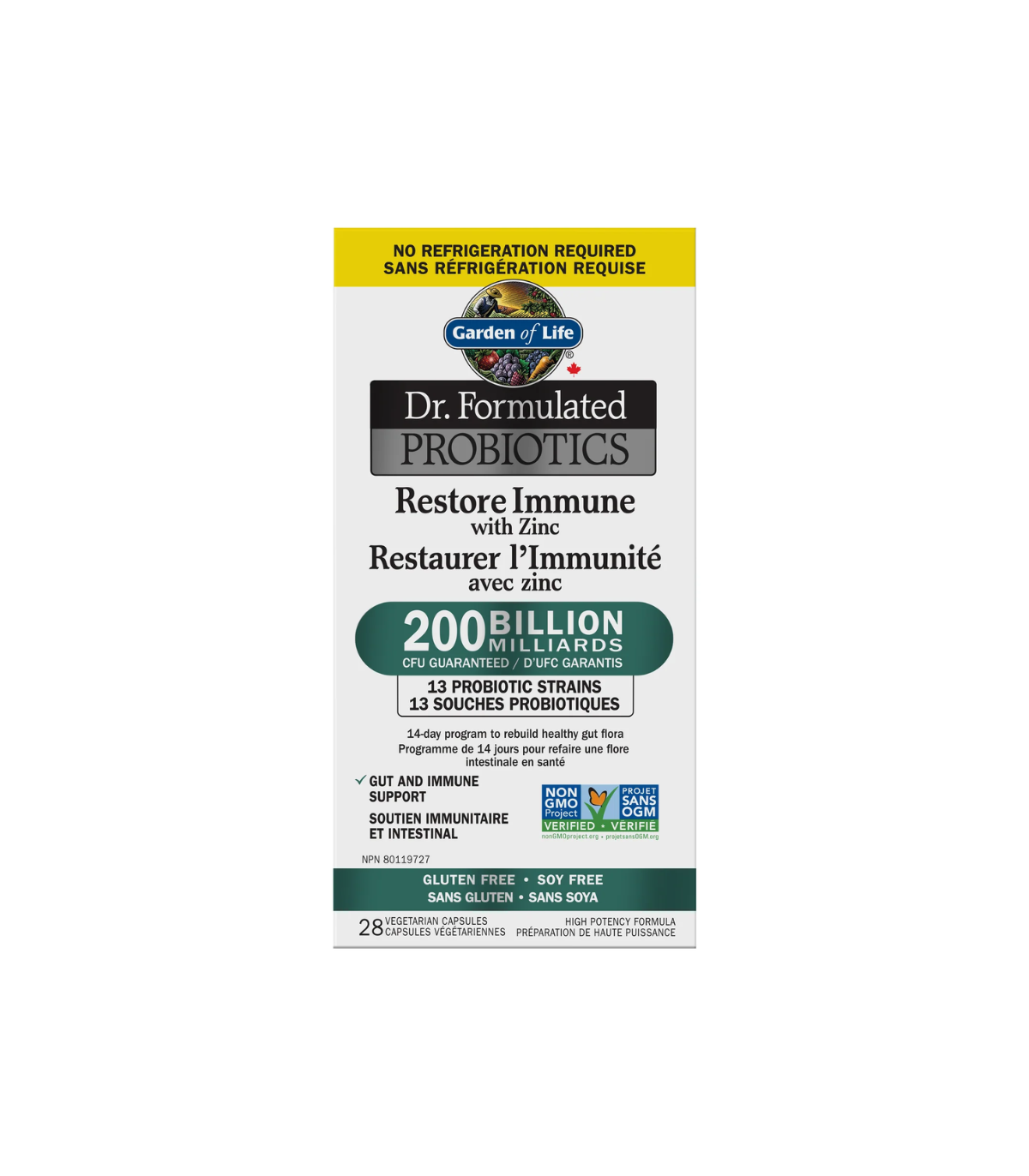 Garden of Life Dr. Formulated Probiotics Once Daily Ultra 90B CS 30 Vegi Capsules | 每天不同折扣, 全网最低价格 | 种类齐全的保健品店铺 VITASHOP, 只有你想不到