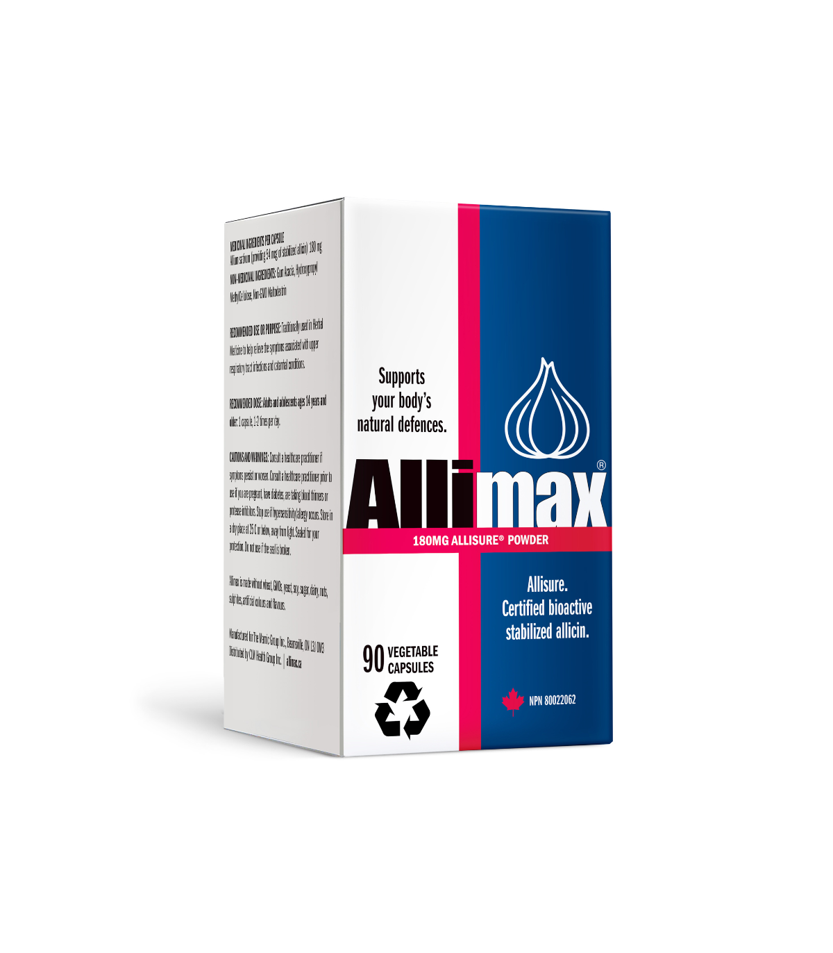 Allimax 180mg 100% 안정화 알리신 90 캡슐 | 저렴한 가격, 데일리 딜 | VITASHOP