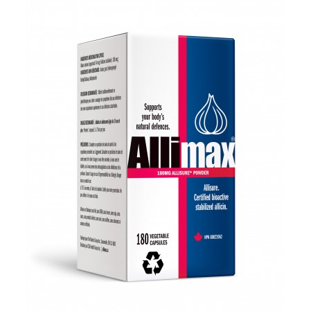 Allimax 100% 안정화 알리신 180mg 180캡슐 | 저렴한 가격, 일일 딜 | VITASHOP