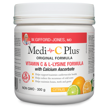 Medi-C Plus Citrus with Calcium 300 g | Safest & Easiest Shopping Vitamins Online | VITASHOP