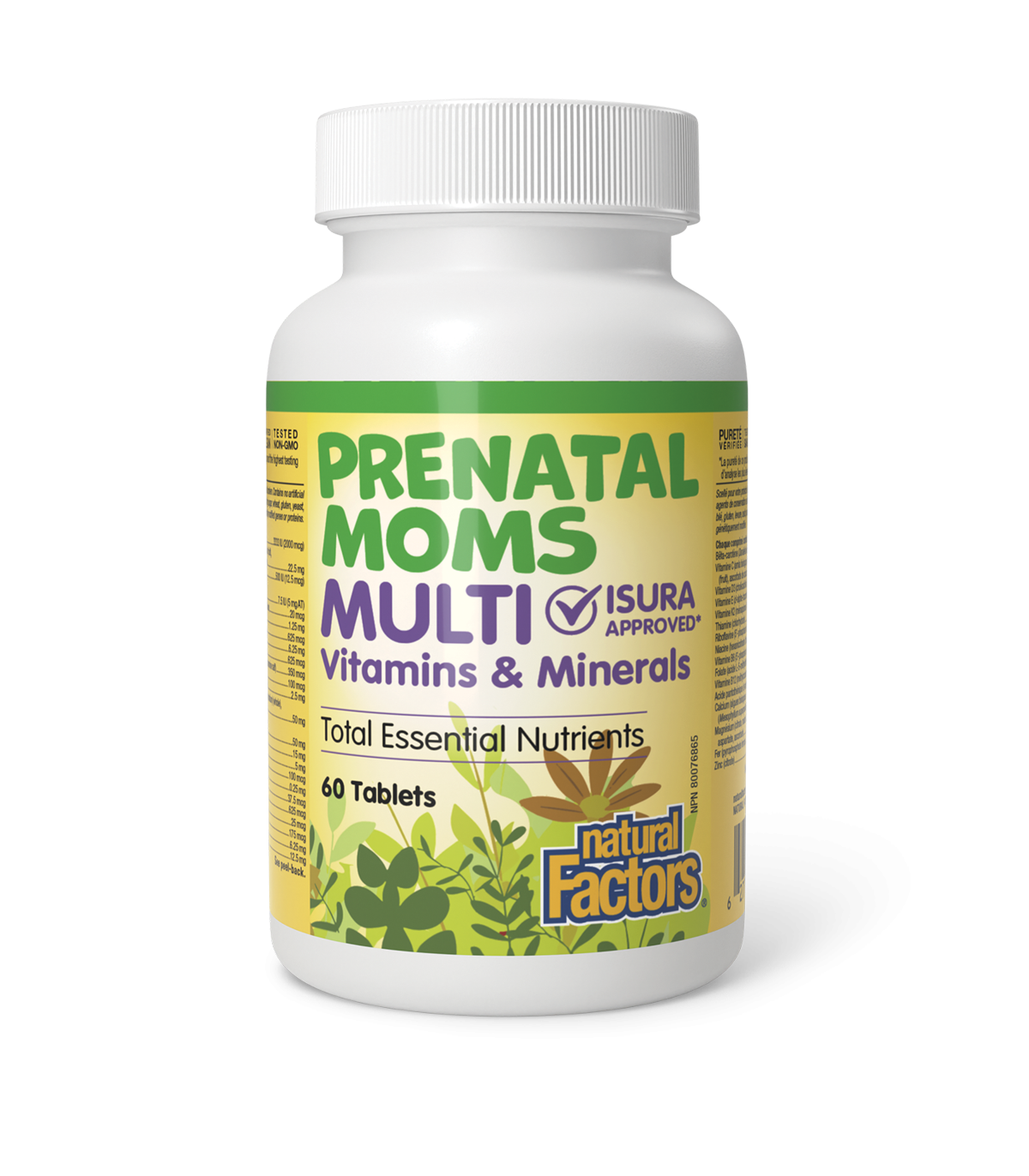 Natural Factors Prenatal Moms Multi Vitamins & Minerals 60 tablets | Unbeatable Prices, Daily Deals | VITASHOP