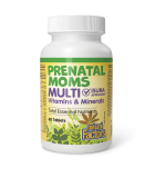 Natural Factors Mamans prénatales Multi Vitamines et Minéraux 60 comprimés