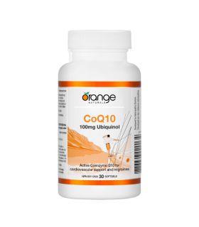 Orange Naturals CoQ10 100 毫克泛醇 30 粒软胶囊