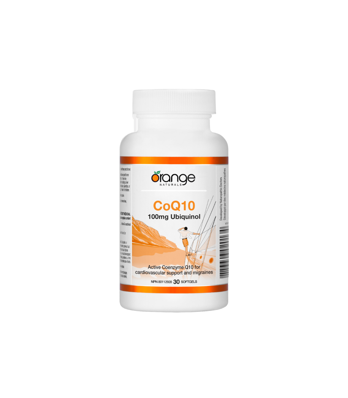 Orange Naturals CoQ10 100mg 유비퀴놀 30 소프트젤 | 매일 업데이트되는 특가 상품 | VITASHOP