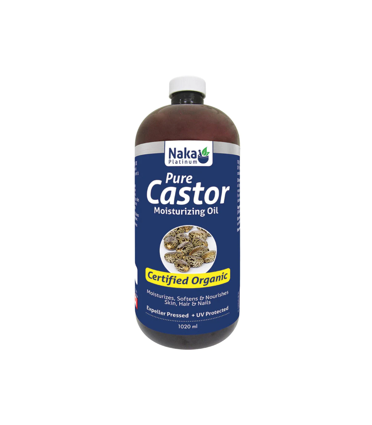 Naka 순수한 피마자 습기를 공급 기름 1020 ml | 매일 업데이트되는 특가 상품 | VITASHOP