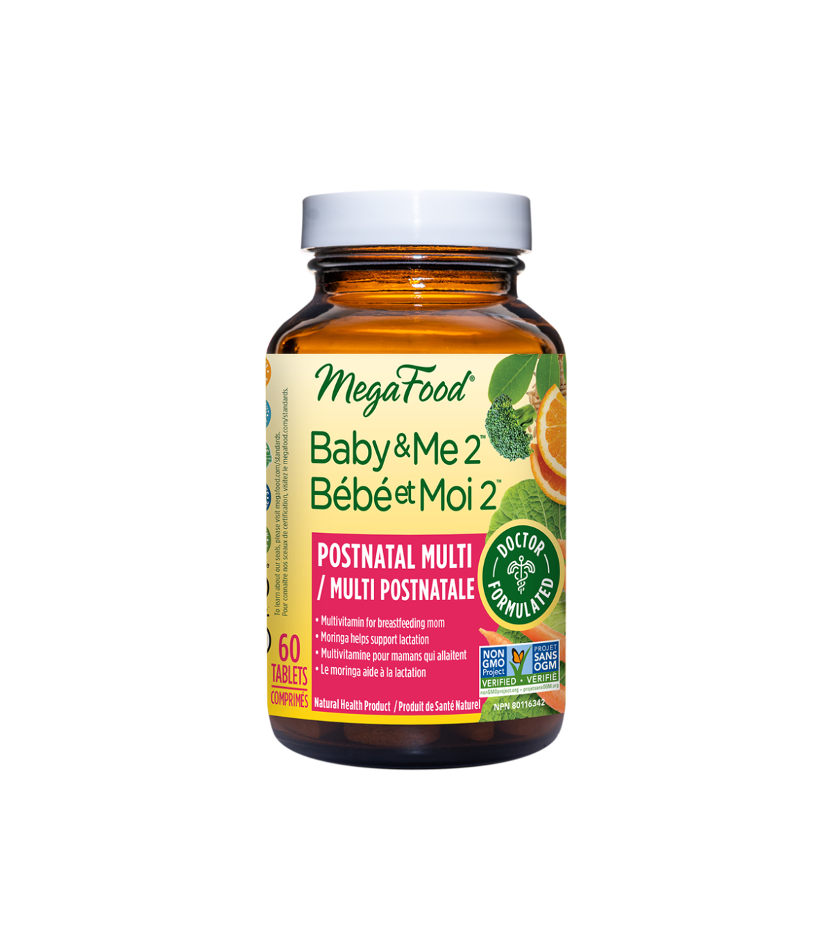 MegaFood Baby & Me 2 Postnatal Multi 60 Tablets | Unbeatable Prices, Daily Deals | VITASHOP