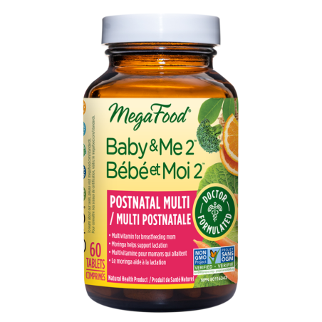 MegaFood Baby & Me 2 Multi postnatal 60 comprimés |MISUMI