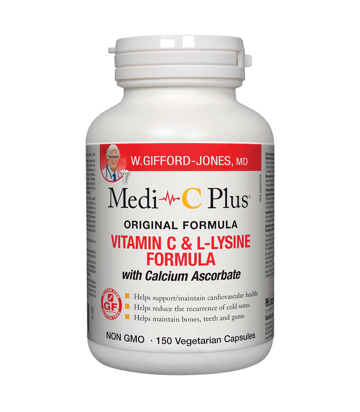 Medi-C Plus 메디씨 플러스 칼슘 150 식물성 캡슐이 포함된 Medi-C Plus | 매일 업데이트되는 특가 상품 | VITASHOP