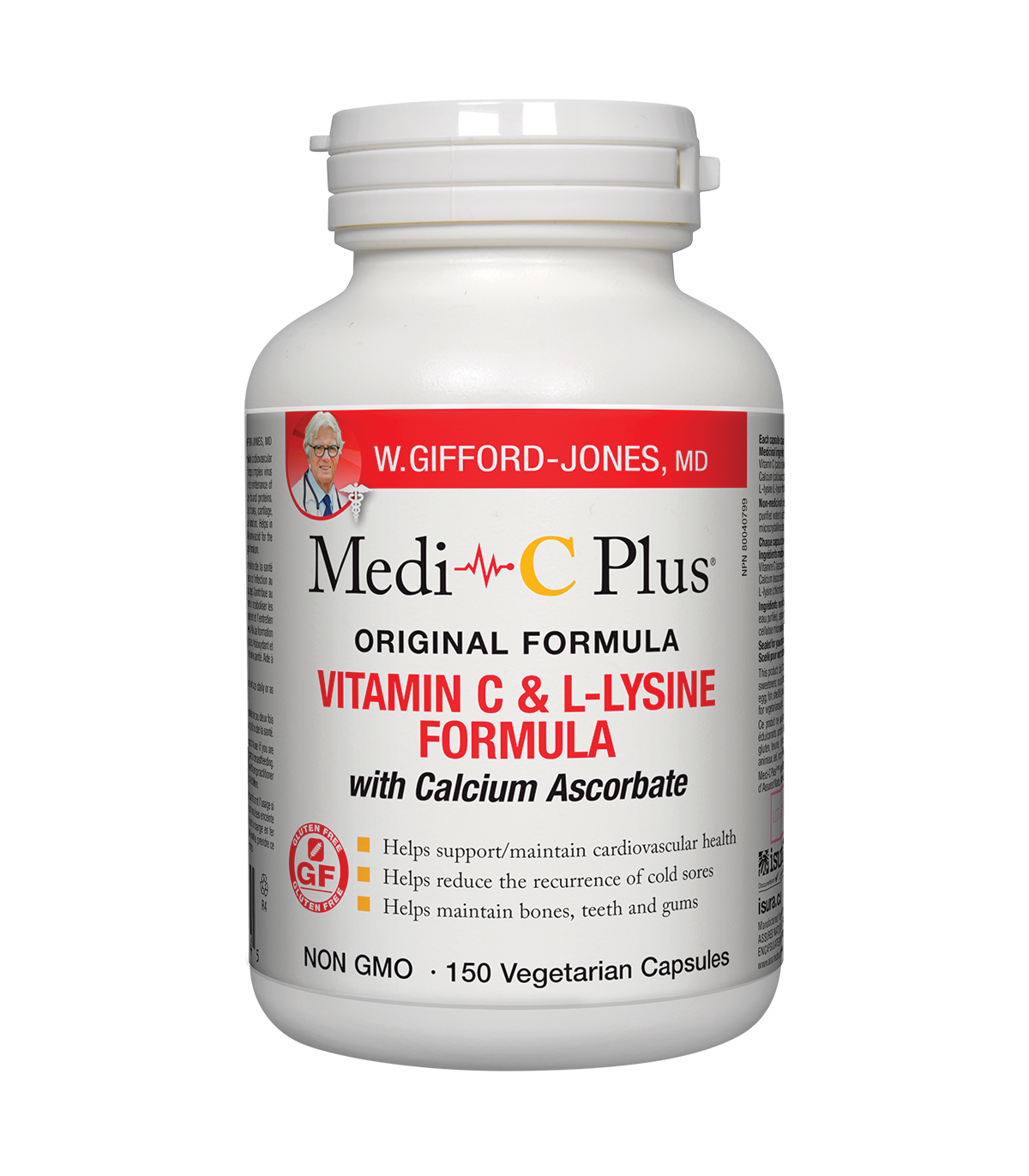 Medi-C Plus 메디씨 플러스 칼슘 150 식물성 캡슐이 포함된 Medi-C Plus | 매일 업데이트되는 특가 상품 | VITASHOP