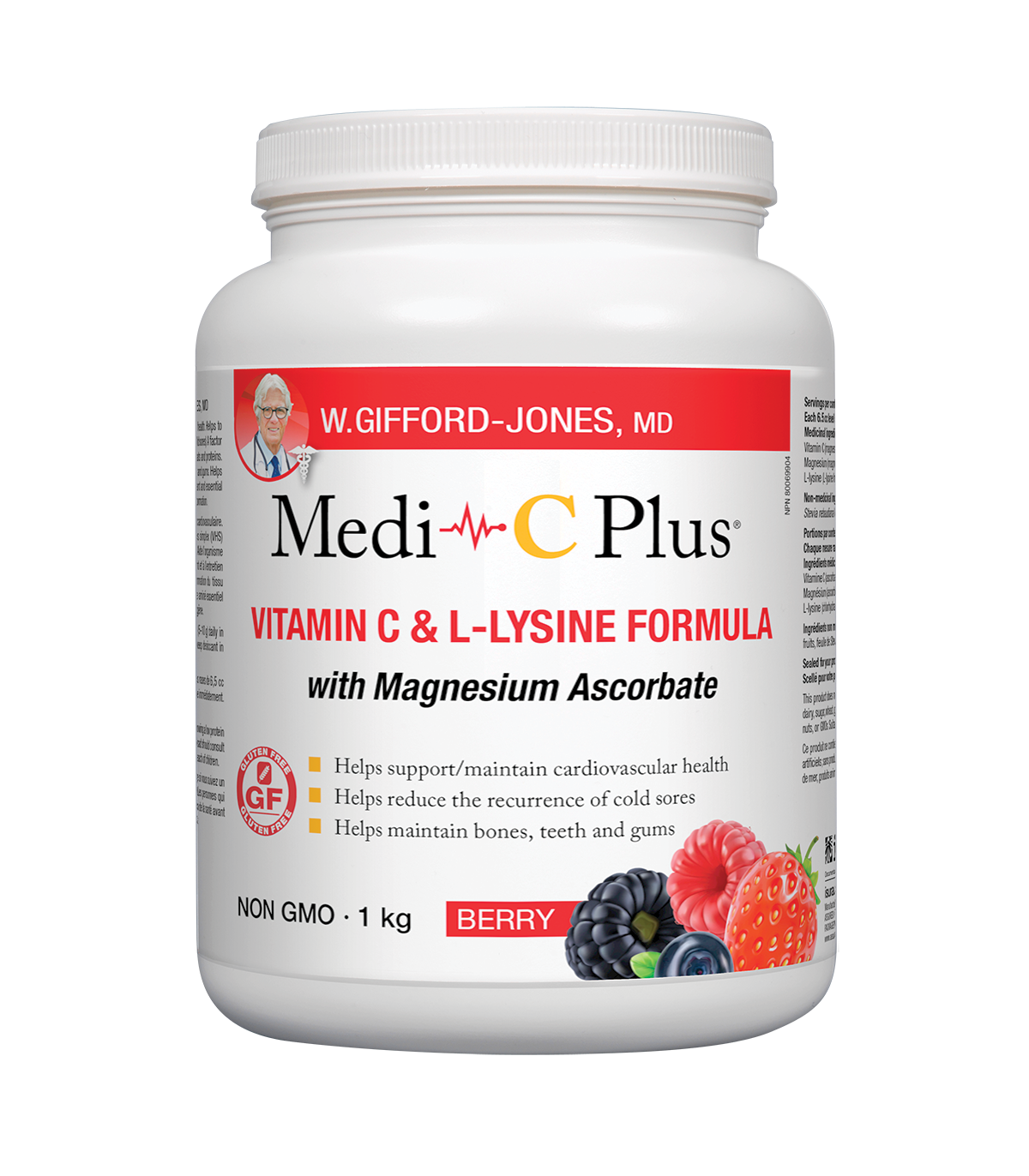 Medi-C Plus Berry with Magnesium 1 KG | Safest & Easiest Shopping Vitamins Online | VITASHOP