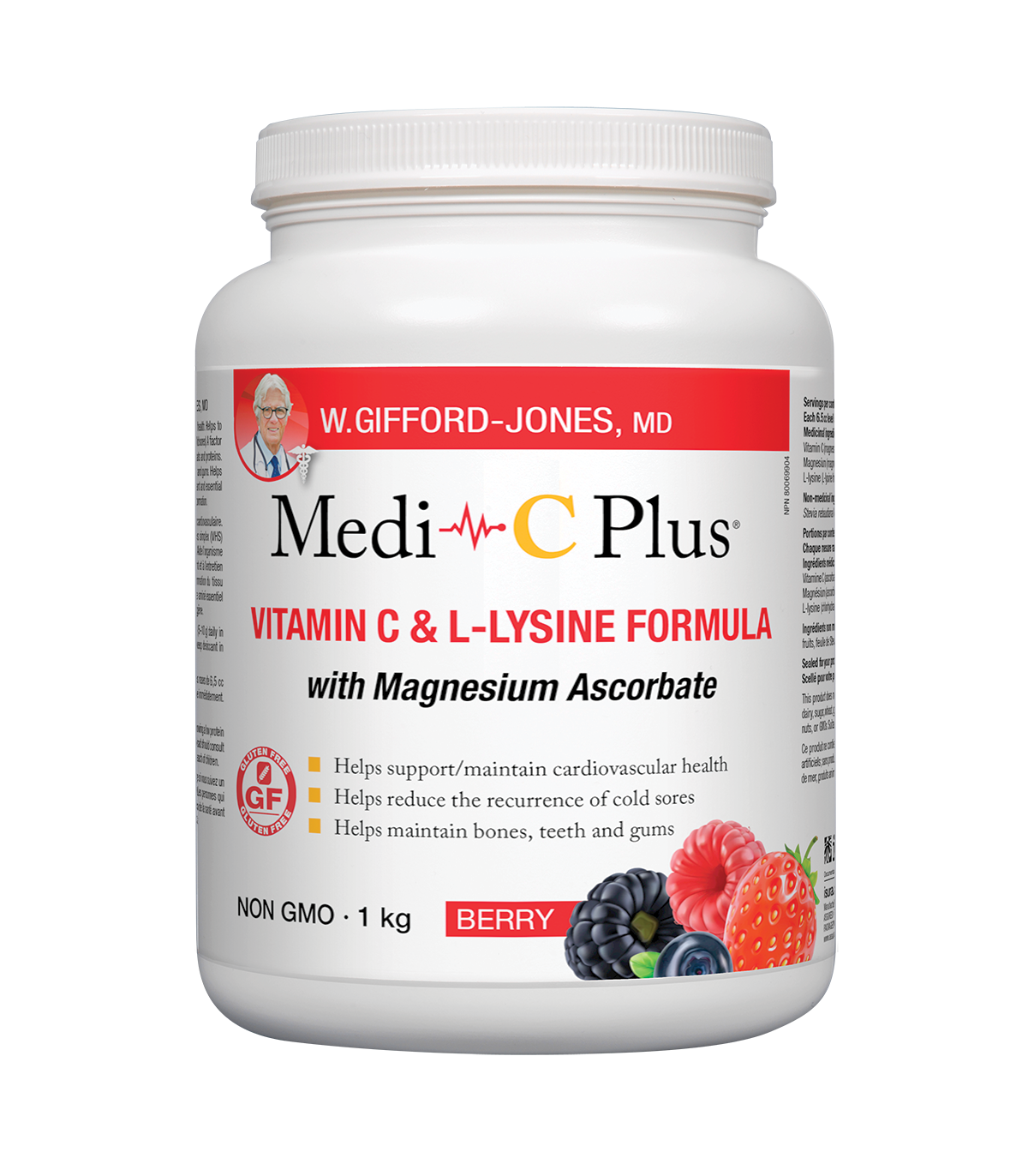 Medi-C Plus Berry with Magnesium 1 KG | Safest & Easiest Shopping Vitamins Online | VITASHOP