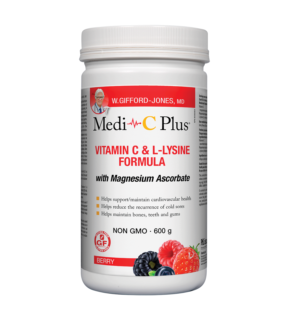 Medi-C Plus 메디씨 플러스 마그네슘 함유 Medi-C Plus 베리 600g | 매일 업데이트되는 특가 상품 | VITASHOP