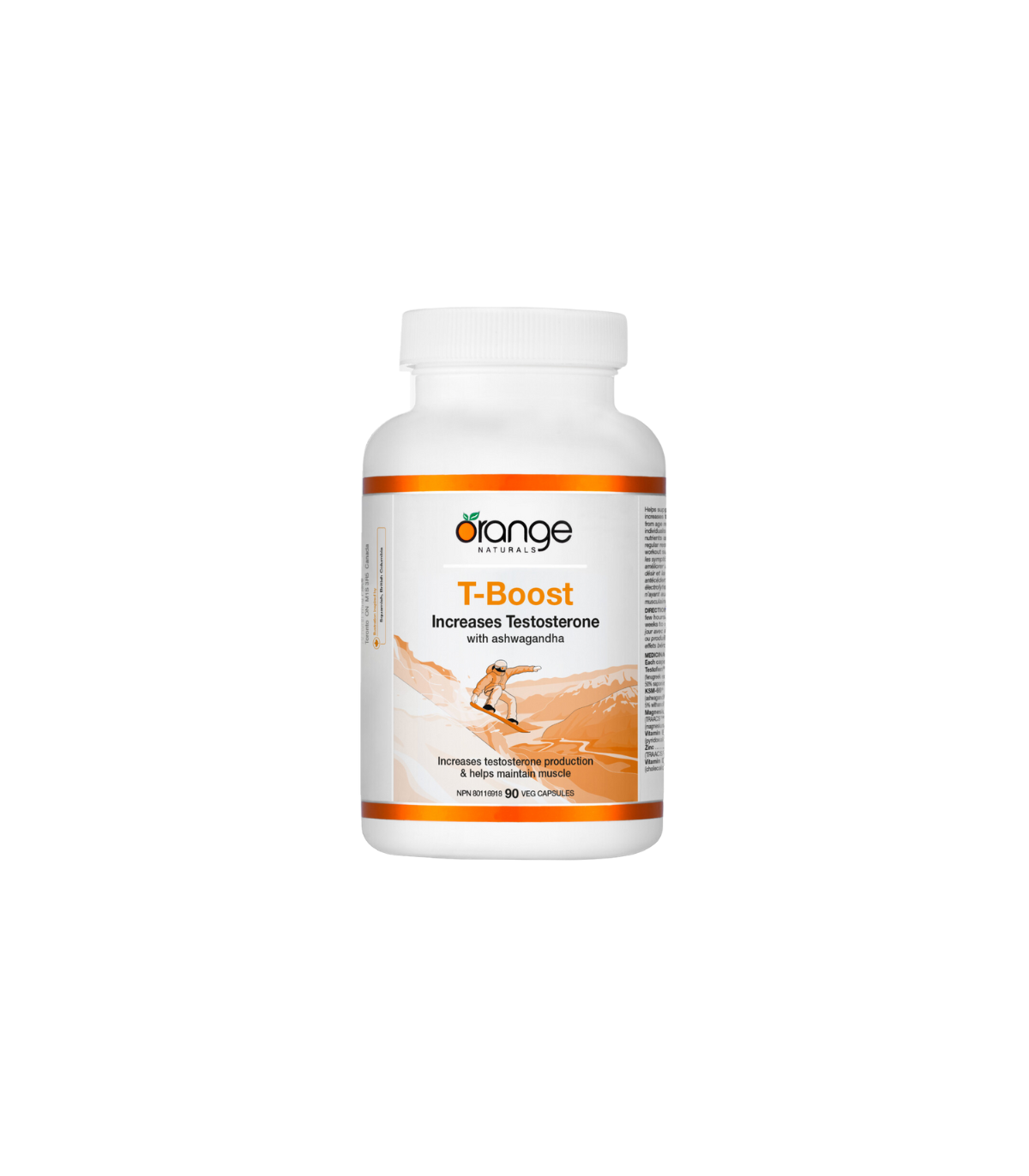 Orange Naturals T-Boost 90 v-caps | Unbeatable Prices, Daily Deals | VITASHOP
