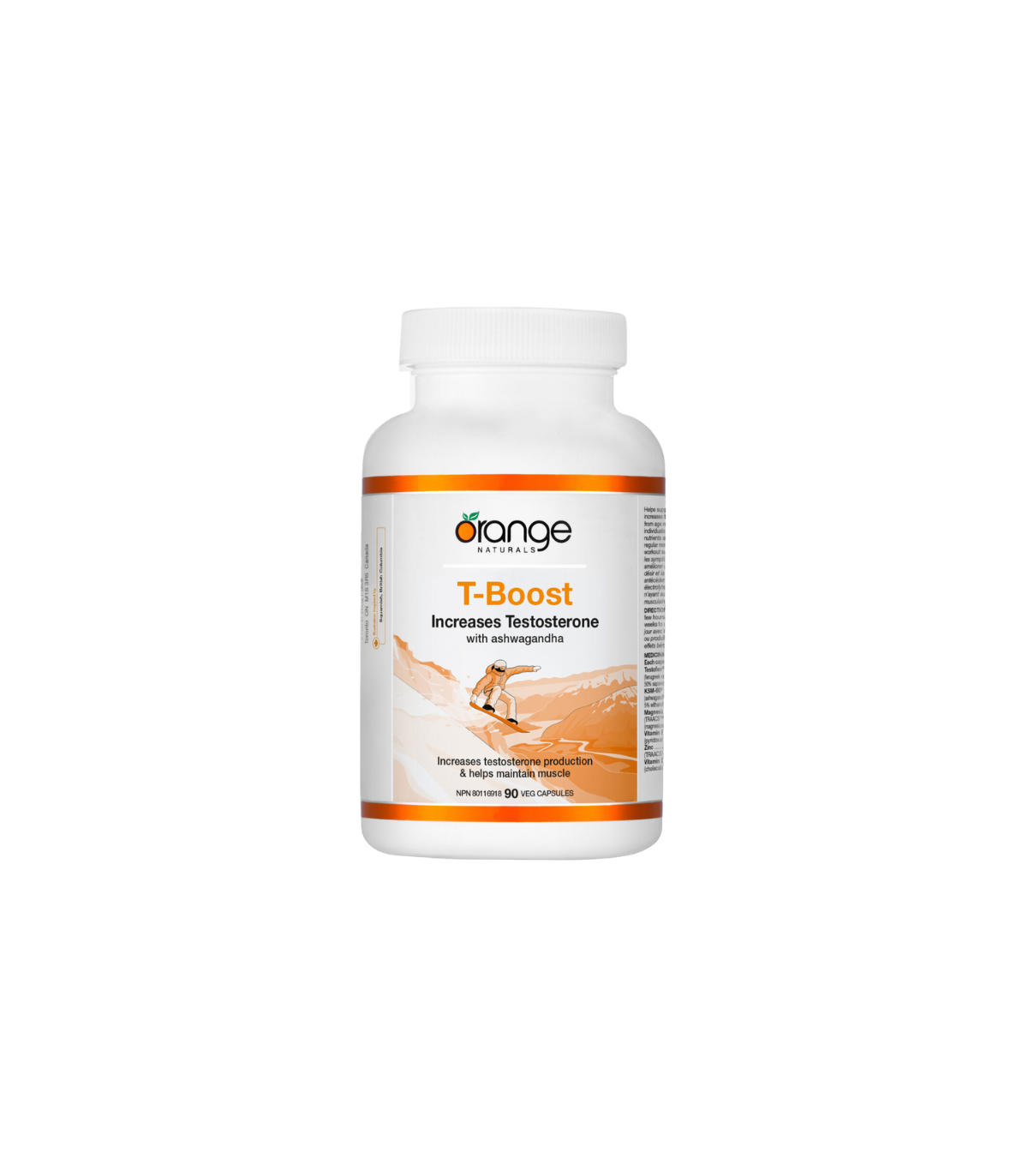 Orange Naturals T-Boost 90 v.caps