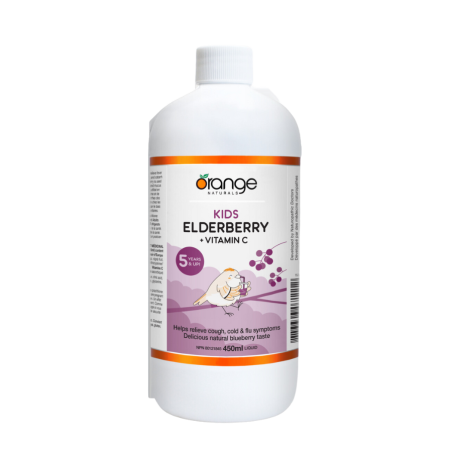 Orange Naturals Elderberry + Vitamine C 450ml - Liquide