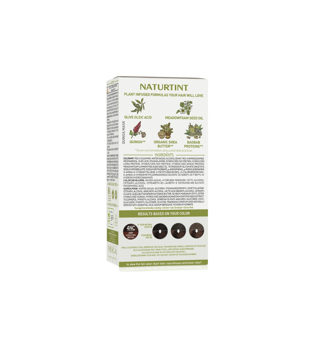 Naturtint Permanent Hair Colour 4NC (Cappuccino Brown)