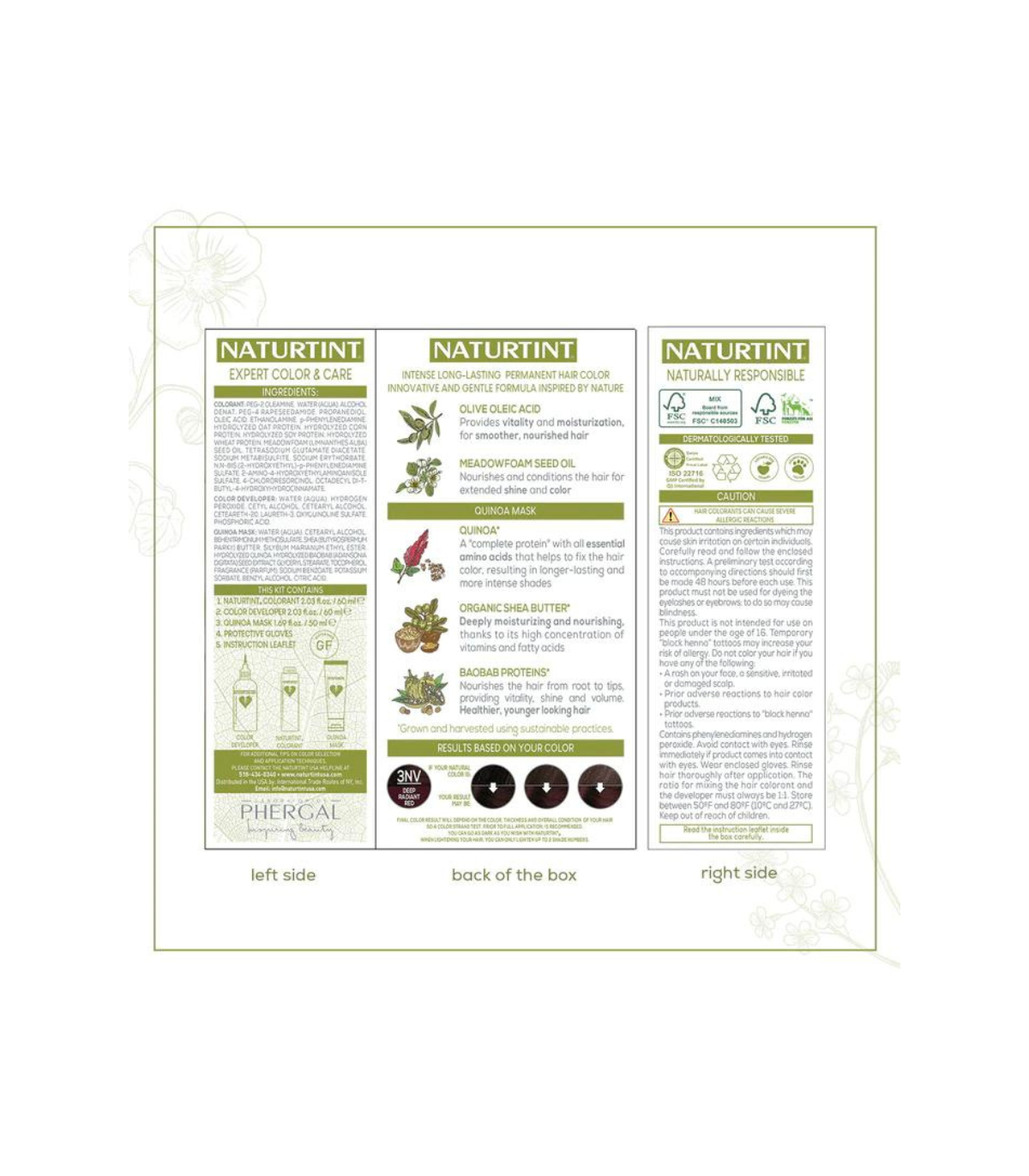 Naturtint 永久染发剂 3NV（深亮红色）