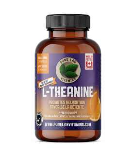 PURE LAB VITAMINS L-Theanine - Chewables 150 Vegi-capsules | Unbeatable Prices, Daily Deals | VITASHOP