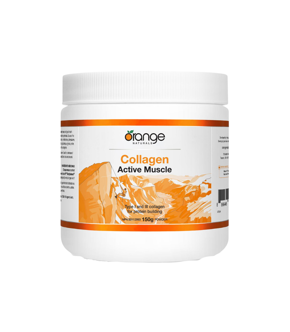 Orange Naturals Collagenactive Muscle Powder 150g
