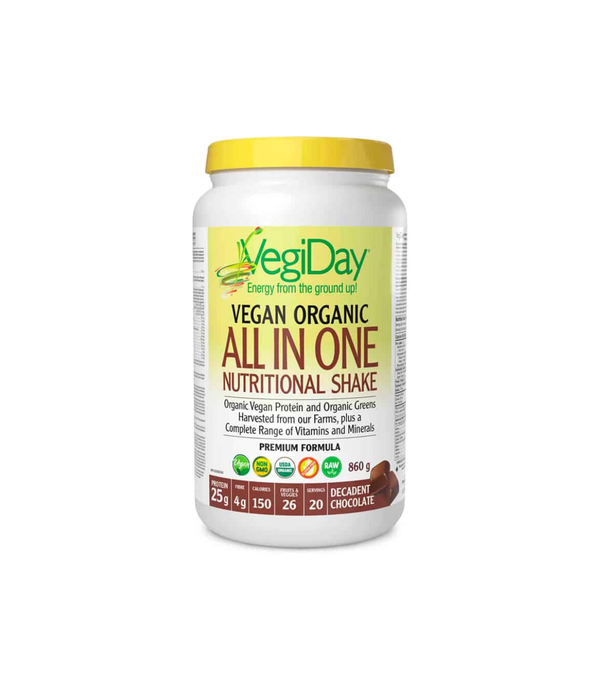 VegiDay VegiDay All In One Nutritional Shake, Decadent Chocolate 900 g | Unbeatable Prices, Daily Deals | VITASHOP