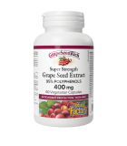 Natural Factors Super Strength Grape Seed Extract 400mg 60caps