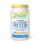 VegiDay VegiDay Raw Organic Plant-Based Protein, French Vanilla 1026 g | Unbeatable Prices, Daily Deals | VITASHOP