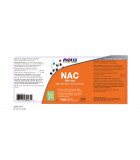 NAC (N-Acétyl Cystéine) 600 mg, 100 Gélules | Safest & Easiest Shopping Vitamins Online | VITASHOP