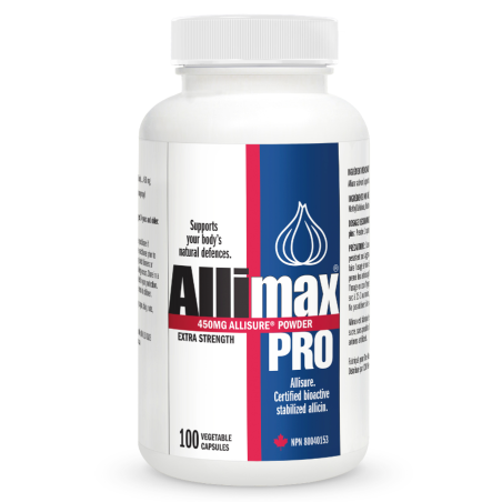 Allimax PRO 450mg Practitioner Strength 100 Caps | Unbeatable Prices, Daily Deals | VITASHOP