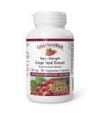 Natural Factors GrapeSeedRich Super Strength Grape Seed Extract 100 mg, 90 Vegetarian Capsules | Unbeatable Prices, Daily Deals