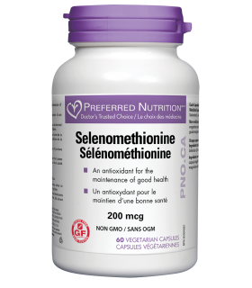 Preferred Nutrition Selenomethionine 60 Capsules | Unbeatable Prices, Daily Deals | VITASHOP