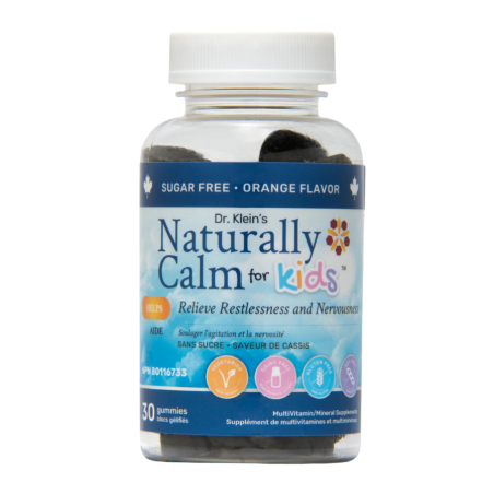 Nanton Nutraceuticals Naturally Calm 30 Gummies (오렌지) 어린이를위한 | 매일 업데이트되는 특가 상품 | VITASHOP