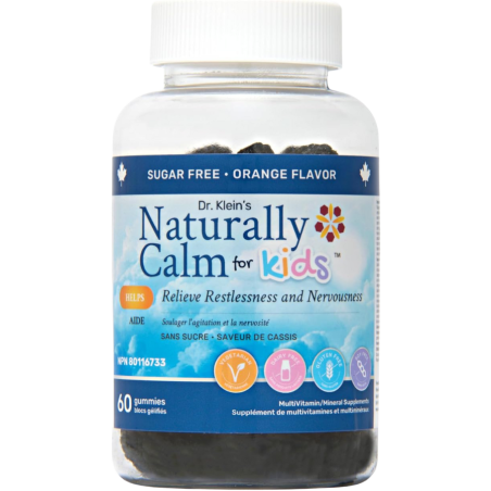 Naturellement Calm 60 Gummies (Orange) pour les enfants