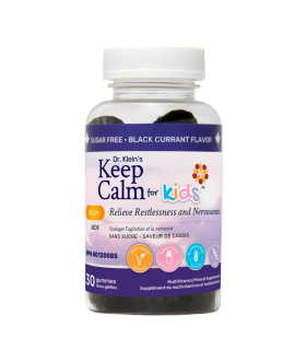 Nanton Nutraceuticals Keep Calm for Kids Gummies 30s - Calm Alertness w/ L-Theanine, Black Currant | Unbeatable Prices, Daily De