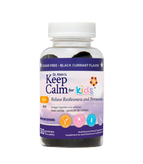 Nanton Nutraceuticals Keep Calm for Kids Gummies 30s - L-테아닌, 블랙 커런트 함유로 차분한 주의력 유지 | 매일 업데이트되는 특가 상품 | VITASHOP