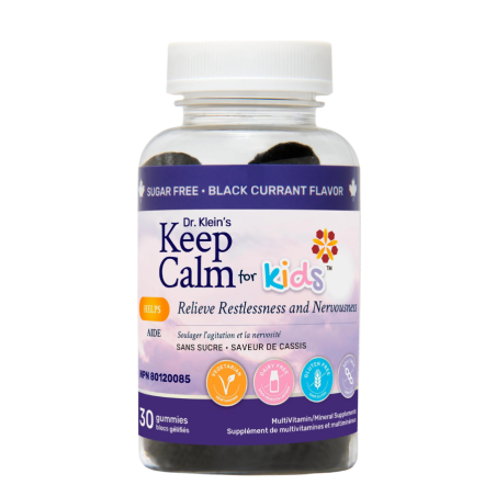 Nanton Nutraceuticals Keep Calm for Kids Gummies 30s - Calm Alertness w/ L-Theanine, Black Currant | Unbeatable Prices, Daily De