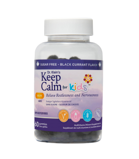 Keep Calm for Kids 软糖 60 粒 - 镇静警觉含 L-茶氨酸、黑醋栗