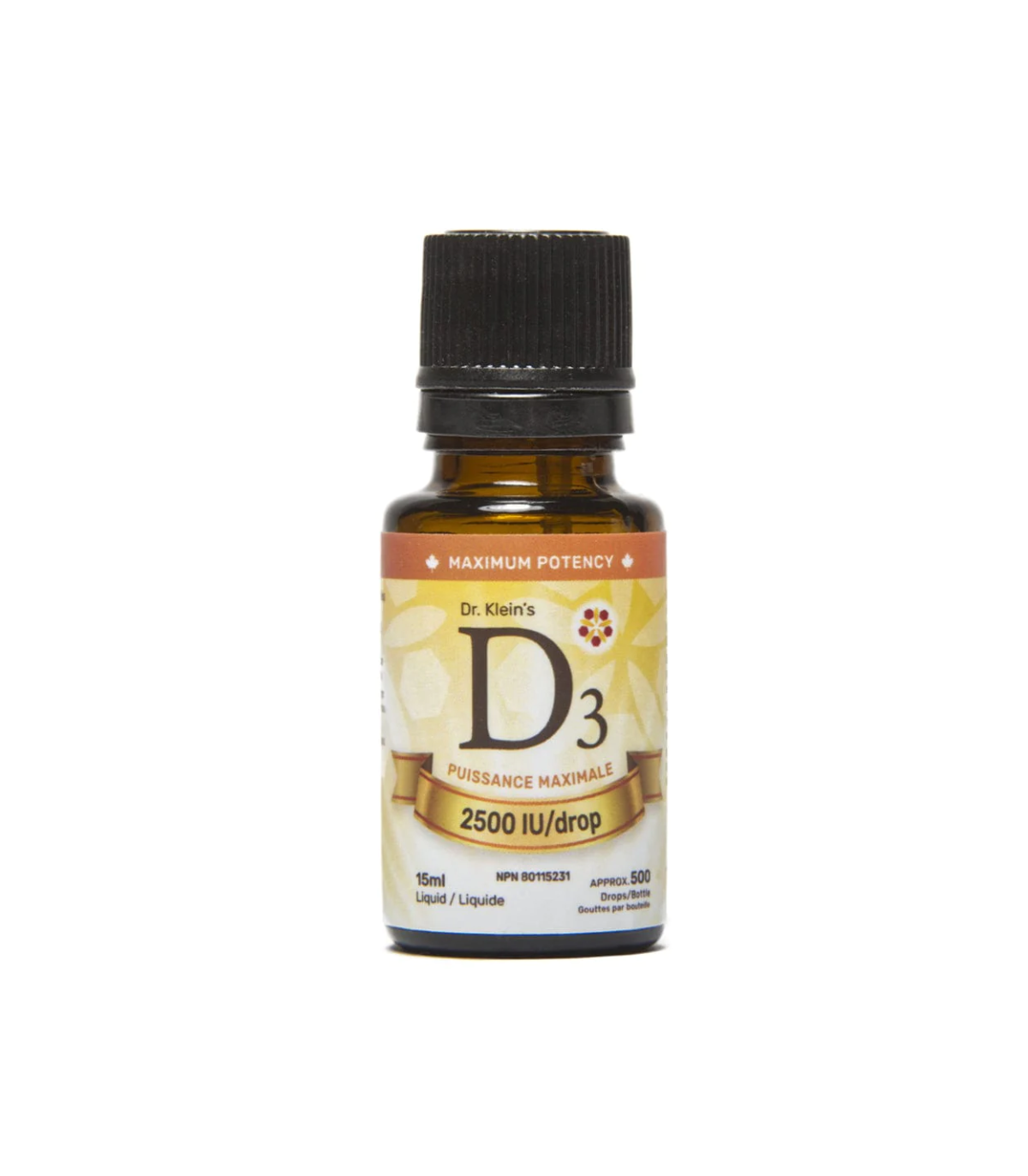 Nanton Nutraceuticals Vitamin D3 Drops maximum potency 2500 IU drop 15ml | Unbeatable Prices, Daily Deals | VITASHOP