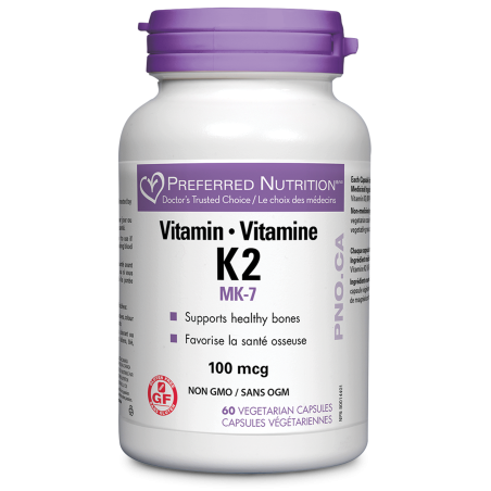 Vitamin K2 100mcg 60 Vegi Capsules | Safest & Easiest Shopping Vitamins Online | VITASHOP
