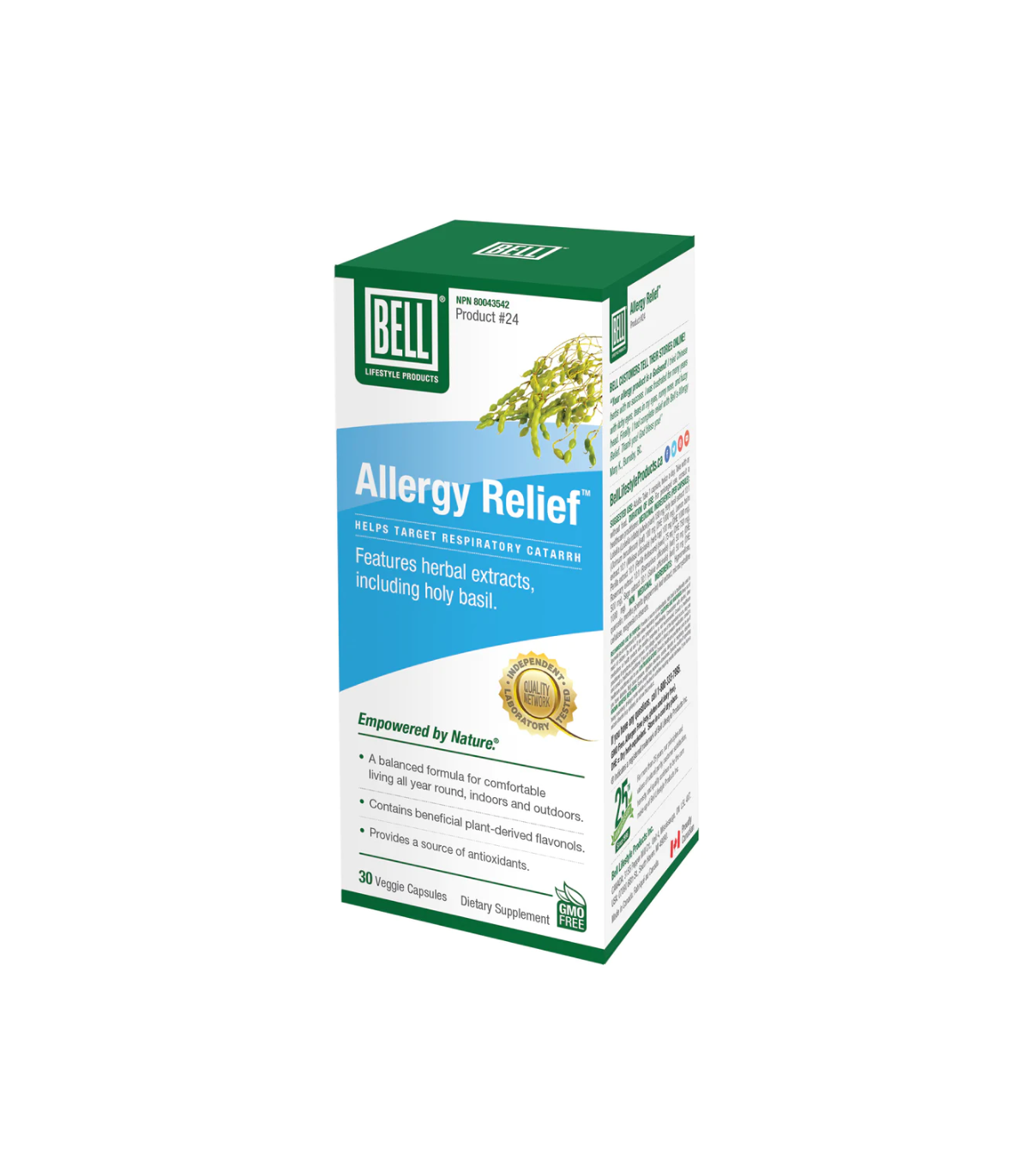 Bell Lifestyle Allégement d'allergie 30 Capsules Vegi |MISUMI