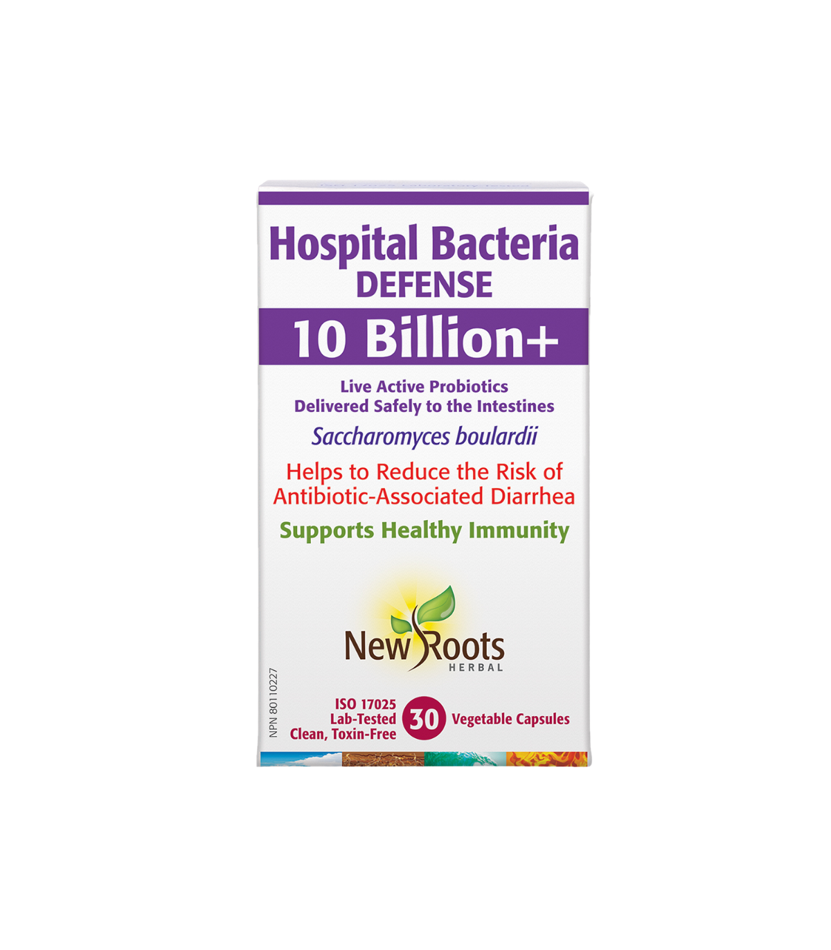 New Roots Hospital Bacteria Defense 10 Billion+ 30 Vegi Capsules | Unbeatable Prices, Daily Deals | VITASHOP