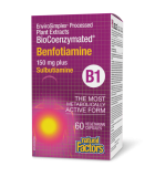 Natural Factors BioCoenzymated Benfotiamine B1 plus Sulbutiamine 60 Vegetarian Capsules | Unbeatable Prices, Daily Deals | VITAS