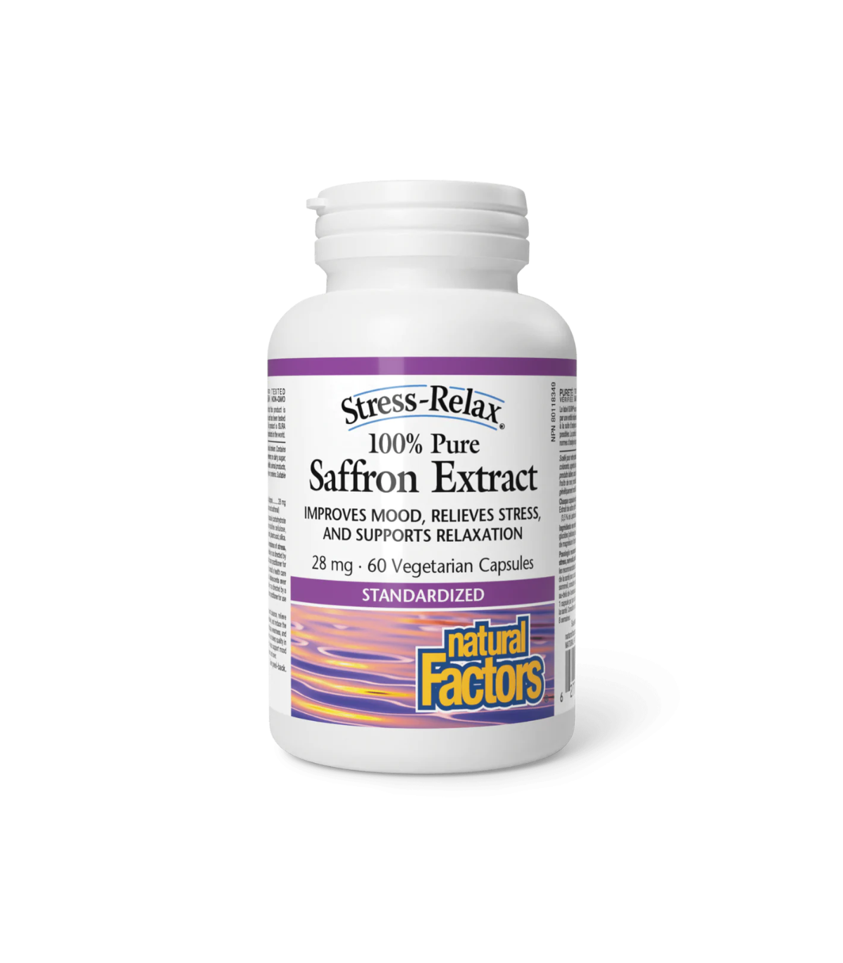 Natural Factors Saffron Extract 100% Pure 28 mg 60vcaps | Unbeatable Prices, Daily Deals | VITASHOP