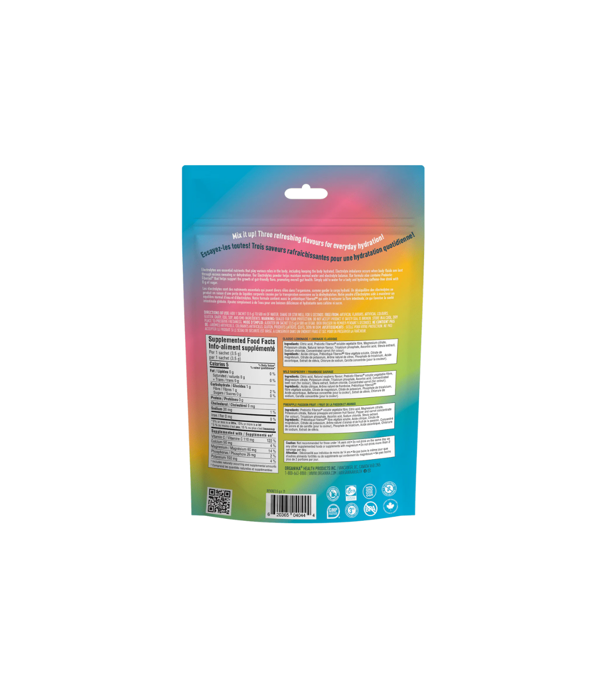 Organika Electrolytes Variety Pack 3.5G 21BAG | Unbeatable Prices, Daily Deals | VITASHOP