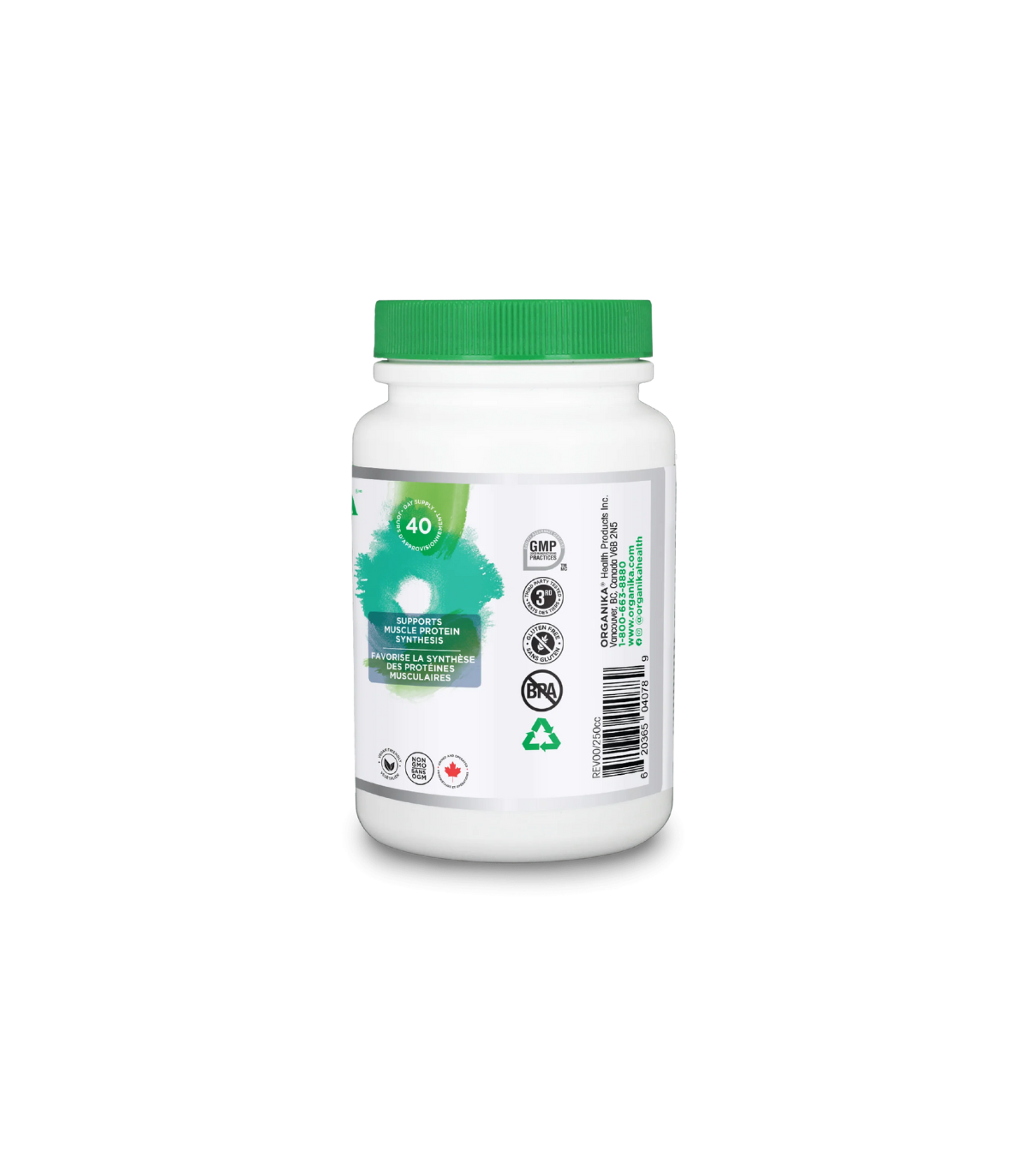 Organika Glycine 120 Capsules