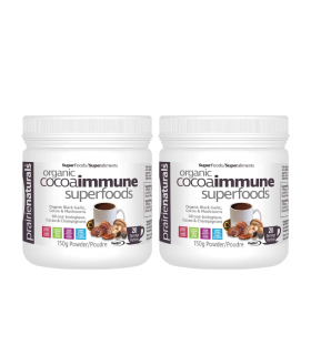 Prairie Naturals [2 FOR DEAL] Organic CocoaImmune SuperFoods 150 g | Unbeatable Prices, Daily Deals | VITASHOP