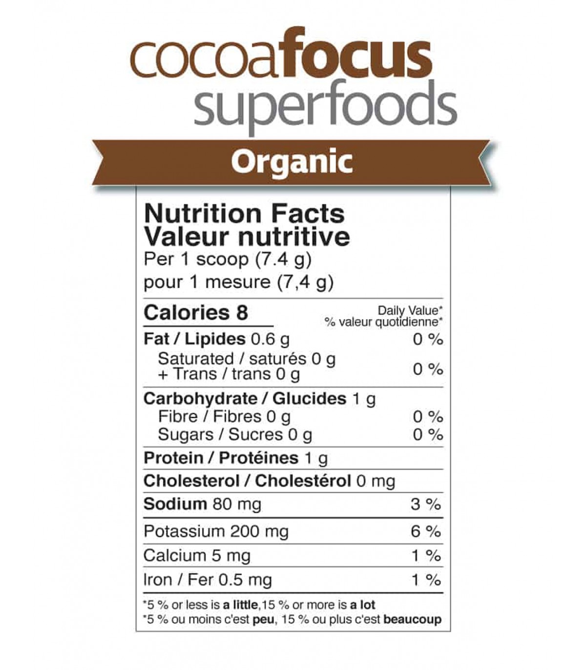 Prairie Naturals [2 for Deal] Organic CocoaFocus SuperFoods 150 g | Unbeatable Prices, Daily Deals | VITASHOP