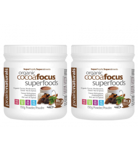 Prairie Naturals [2 for Deal] Organic CocoaFocus SuperFoods 150 g | Unbeatable Prices, Daily Deals | VITASHOP