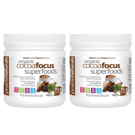 Prairie Naturals [2 for Deal] Organic CocoaFocus SuperFoods 150 g | Unbeatable Prices, Daily Deals | VITASHOP